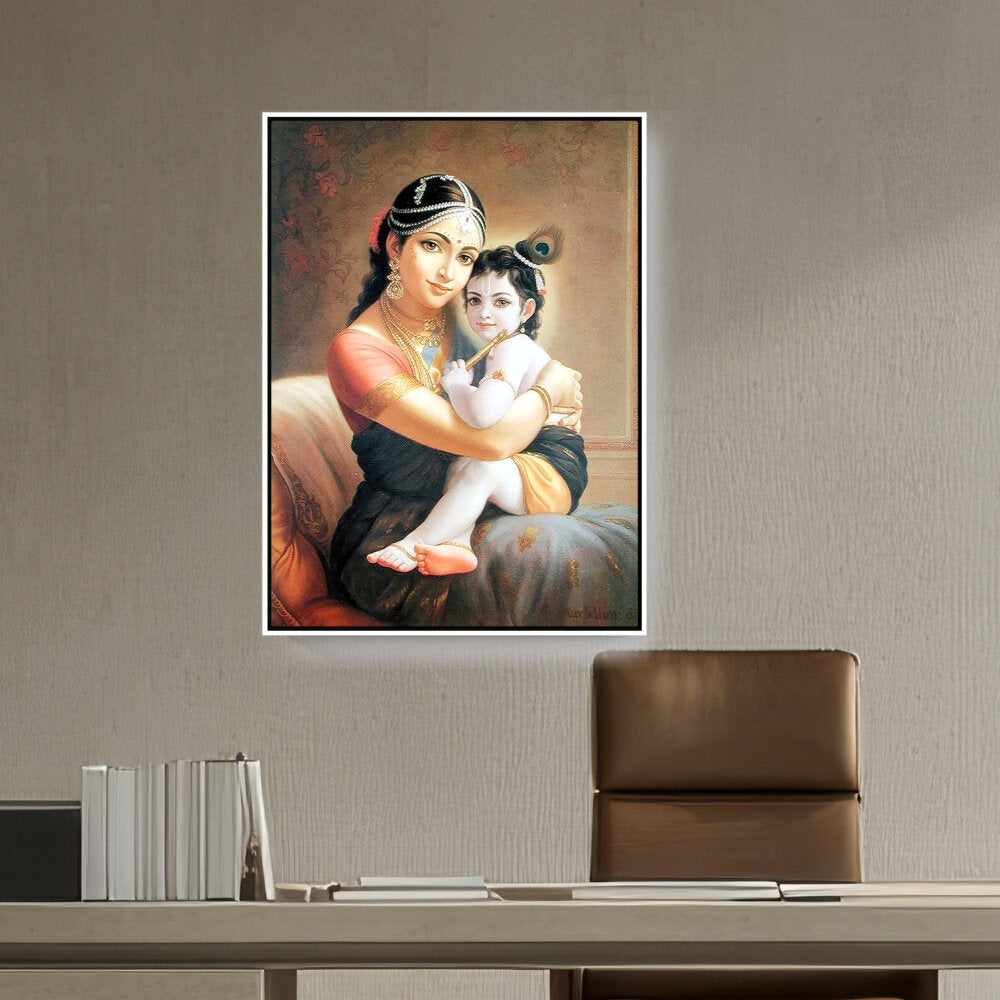 Yashoda Maa Krishna - FLOATING FRAME