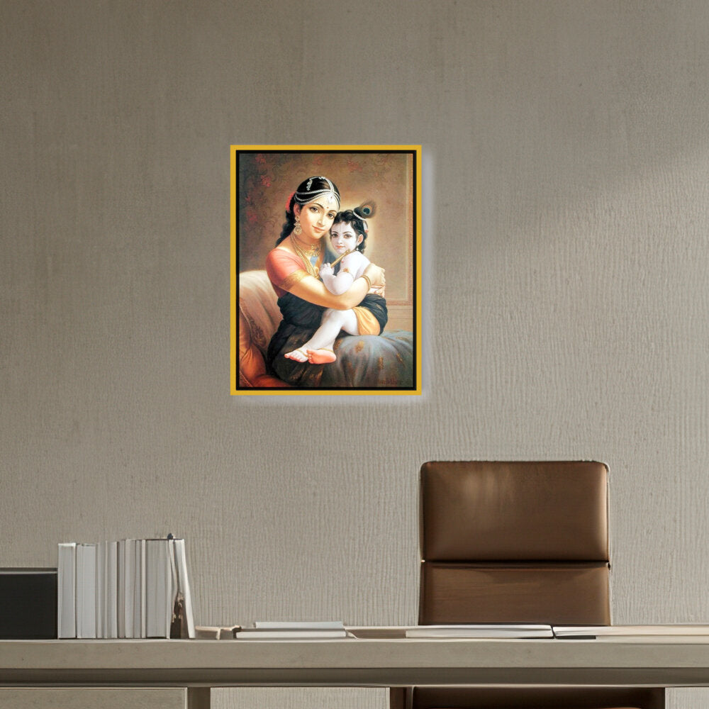 Yashoda Maa Krishna - FLOATING FRAME