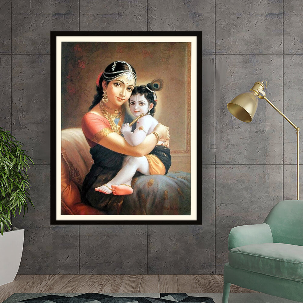 Yashoda Maa Krishna - WALL MOUNT FRAME