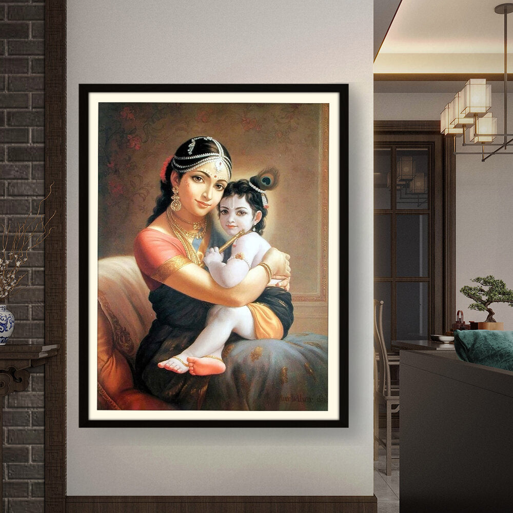 Yashoda Maa Krishna - WALL MOUNT FRAME