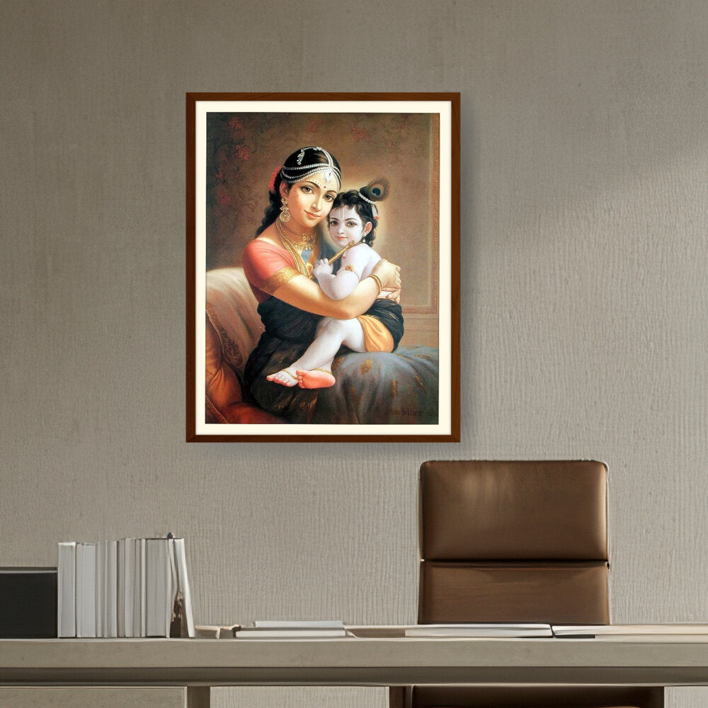 Yashoda Maa Krishna - WALL MOUNT FRAME