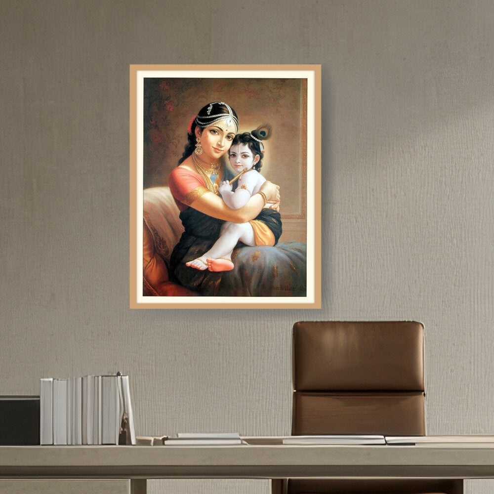 Yashoda Maa Krishna - WALL MOUNT FRAME