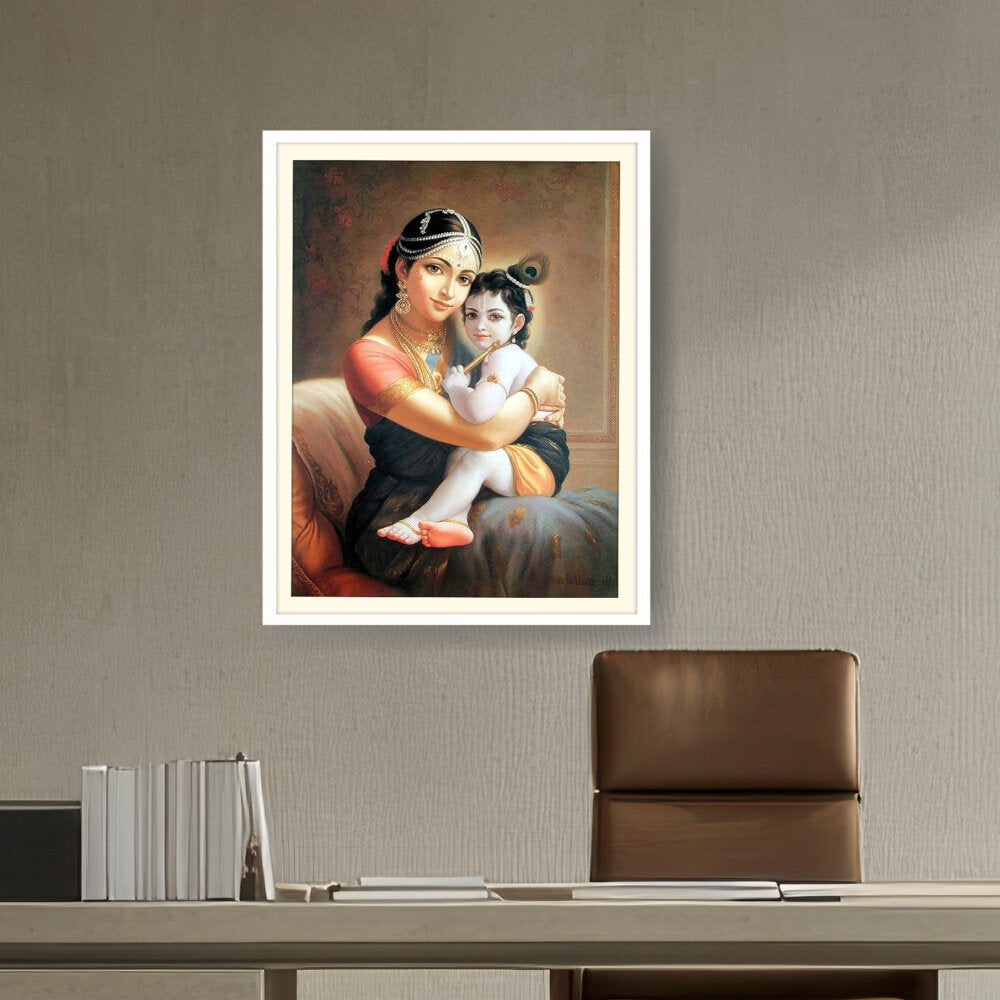 Yashoda Maa Krishna - WALL MOUNT FRAME