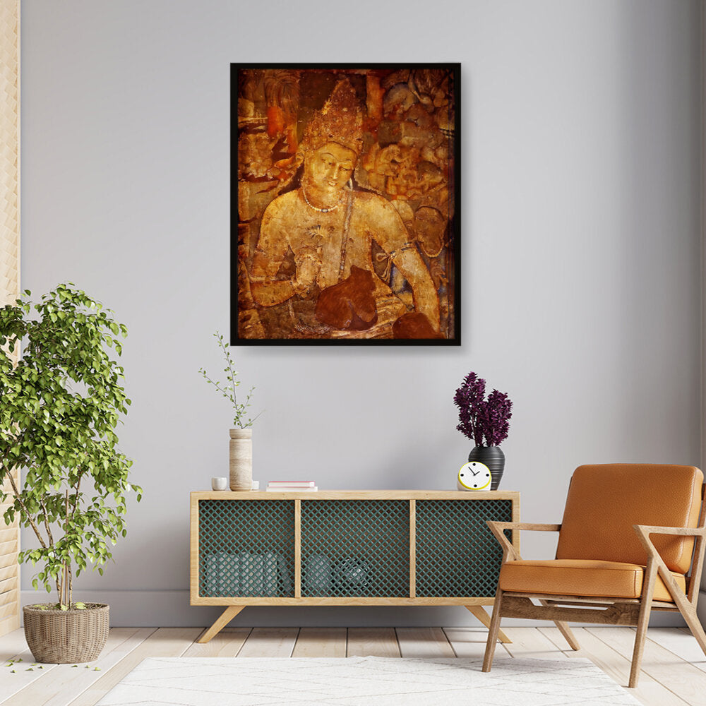 Bodhisattva - Framed Canvas