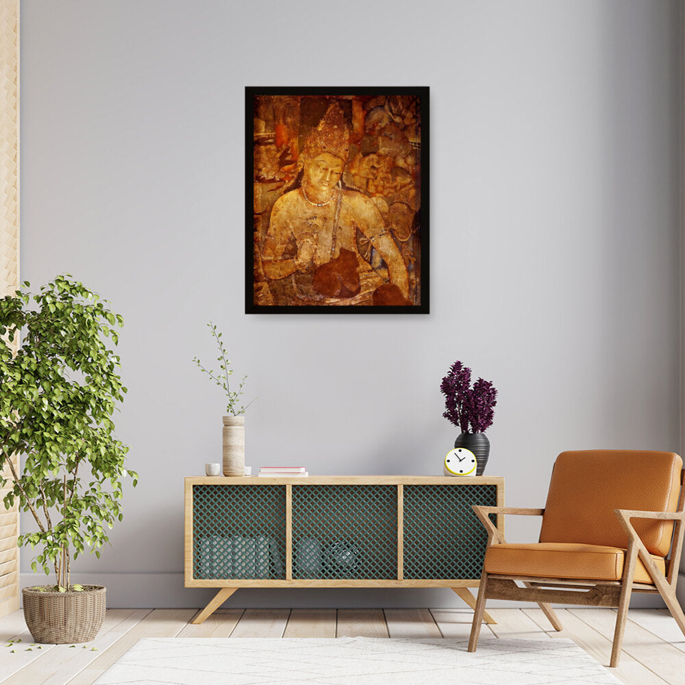 Bodhisattva - Framed Canvas