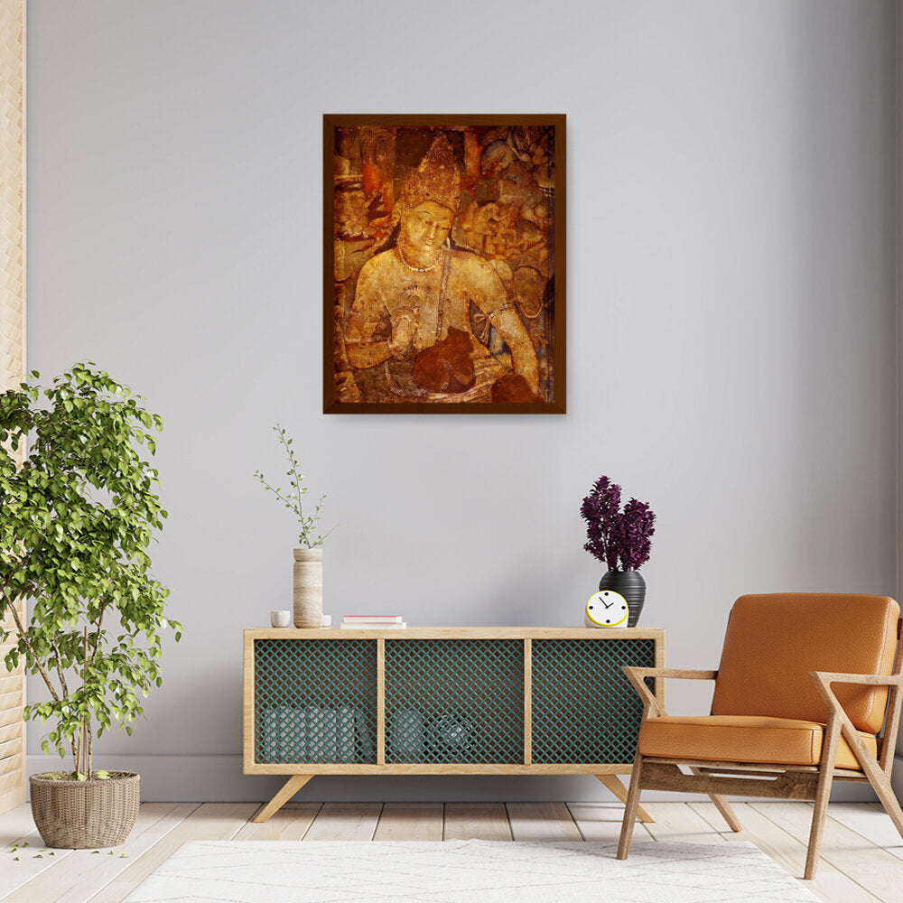 Bodhisattva - Framed Canvas