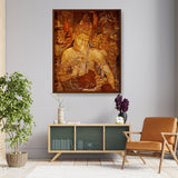 Bodhisattva - Framed Canvas