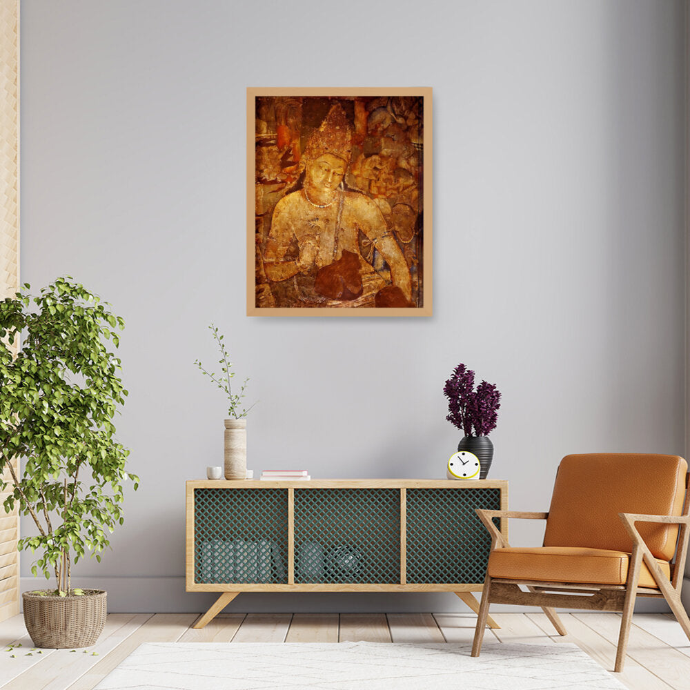 Bodhisattva - Framed Canvas