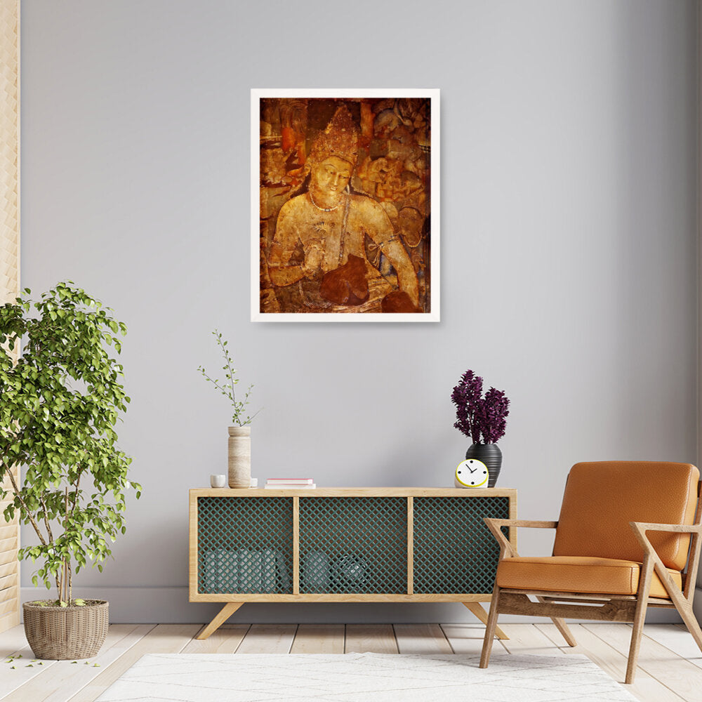 Bodhisattva - Framed Canvas