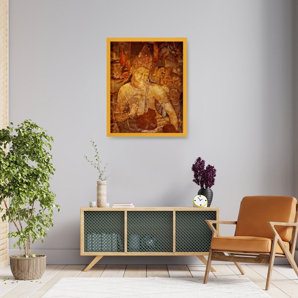 Bodhisattva - Framed Canvas