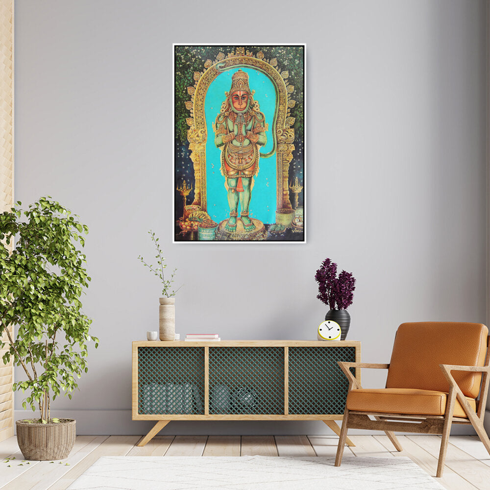 Aanjaneyar - FLOATING FRAME