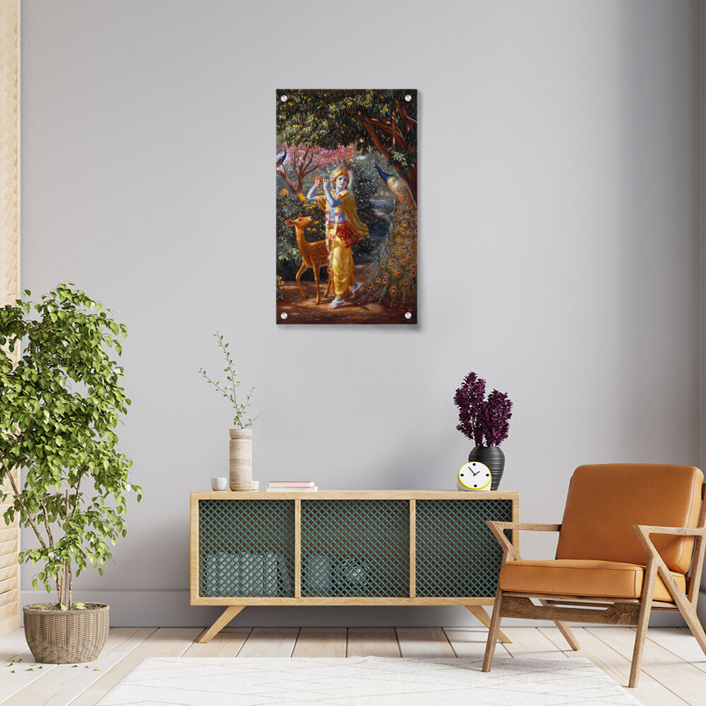 Lord Krishna - Acrylic Wall Photo