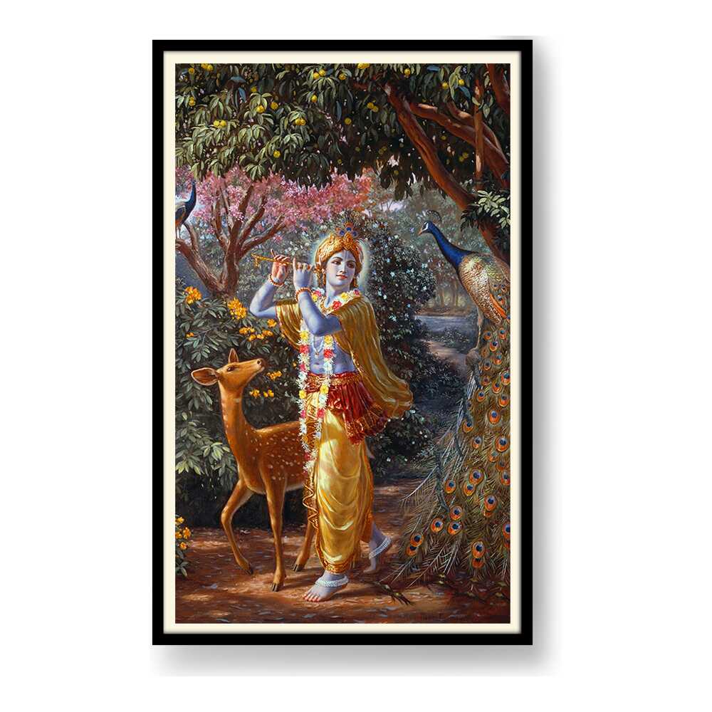 Lord Krishna - WALL MOUNT FRAME