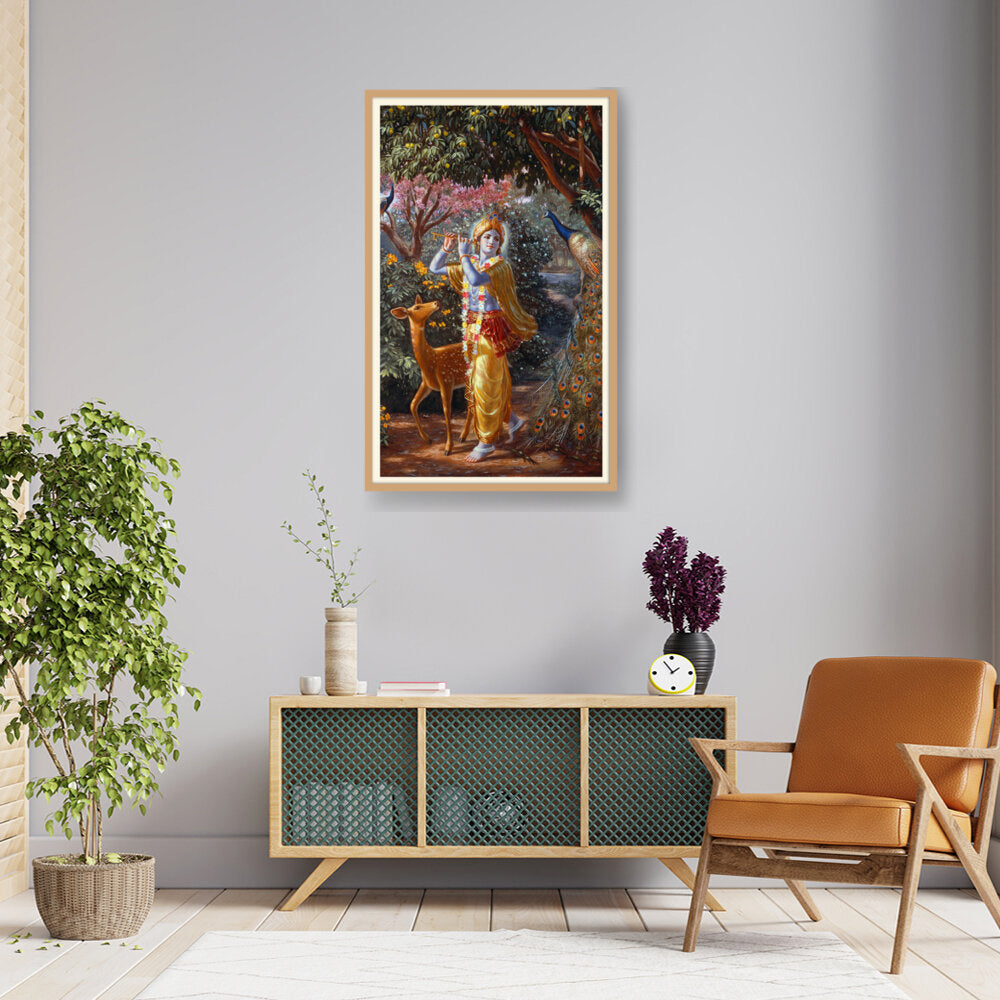 Lord Krishna - WALL MOUNT FRAME