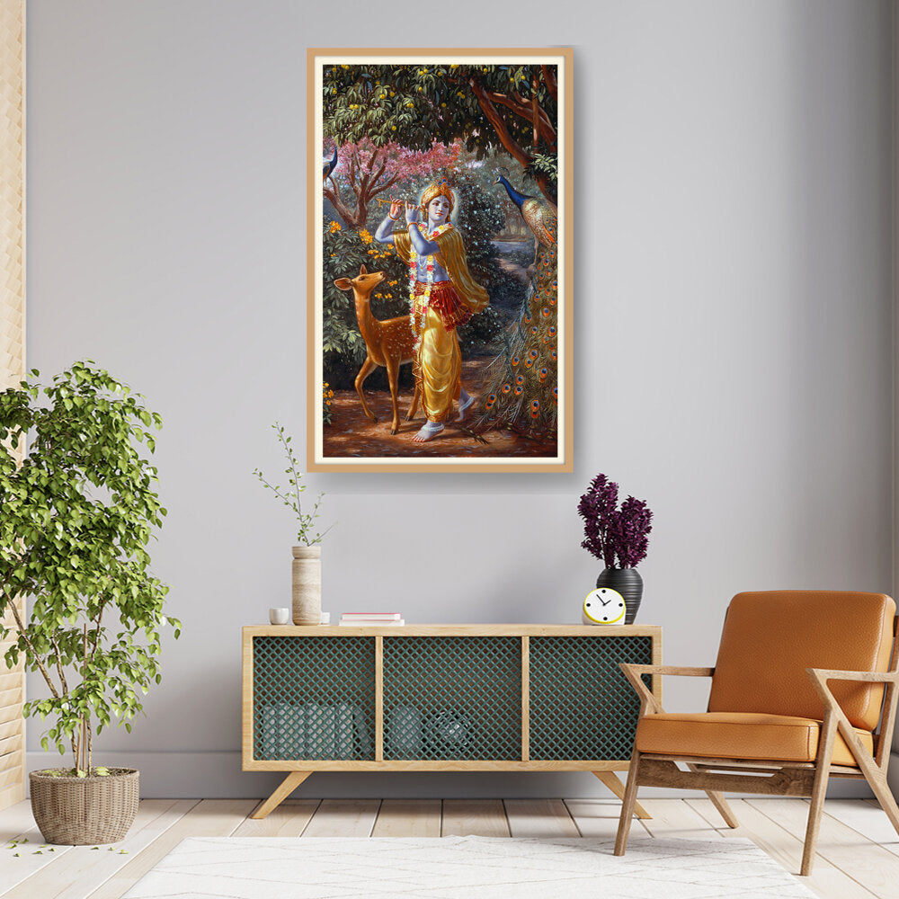 Lord Krishna - WALL MOUNT FRAME