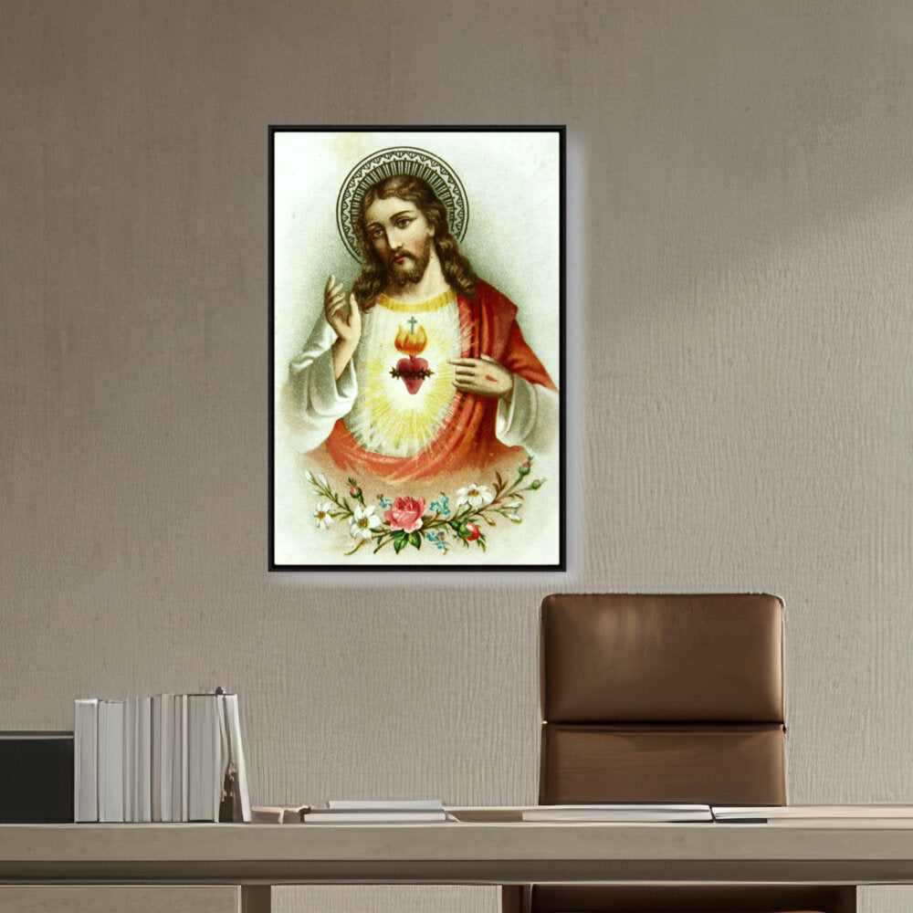 Jesus ‰Û÷Love One Another‰۪ - FLOATING FRAME