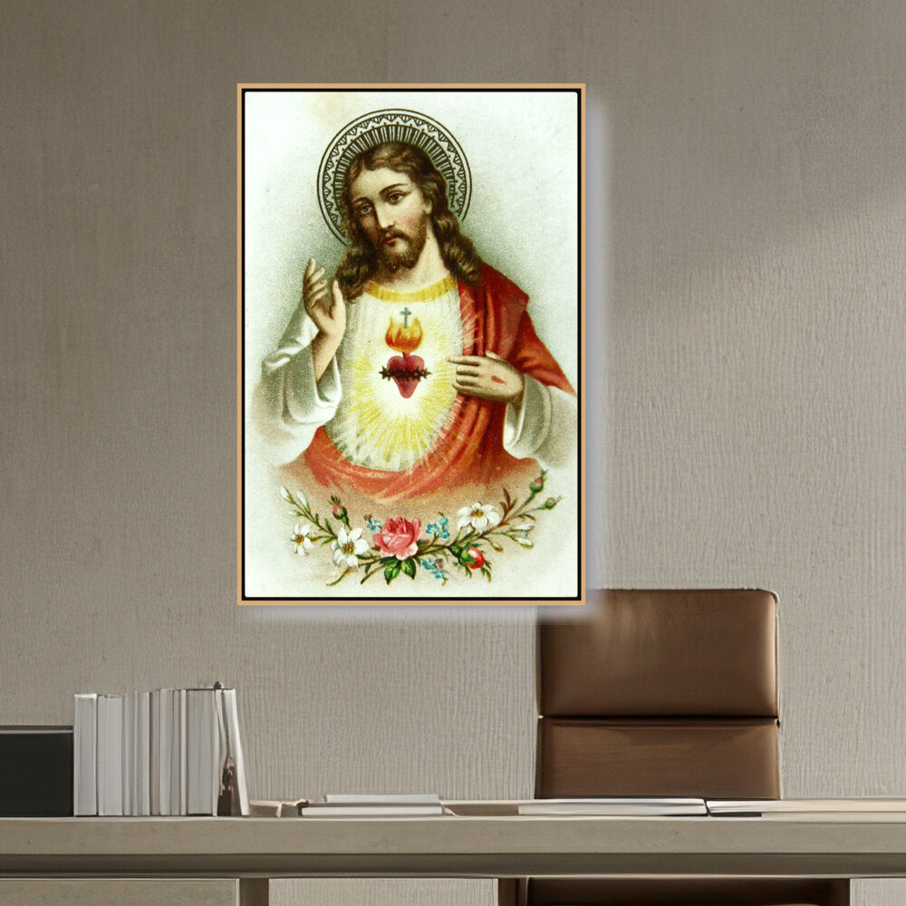 Jesus ‰Û÷Love One Another‰۪ - FLOATING FRAME
