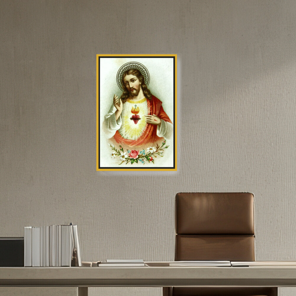 Jesus ‰Û÷Love One Another‰۪ - FLOATING FRAME