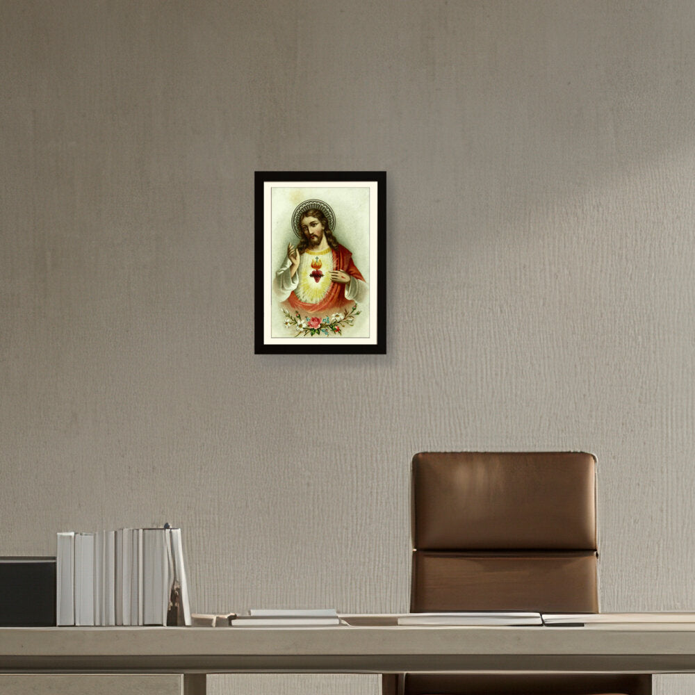 Jesus ƒ??Love One Anotherƒ?? - WALL MOUNT FRAME
