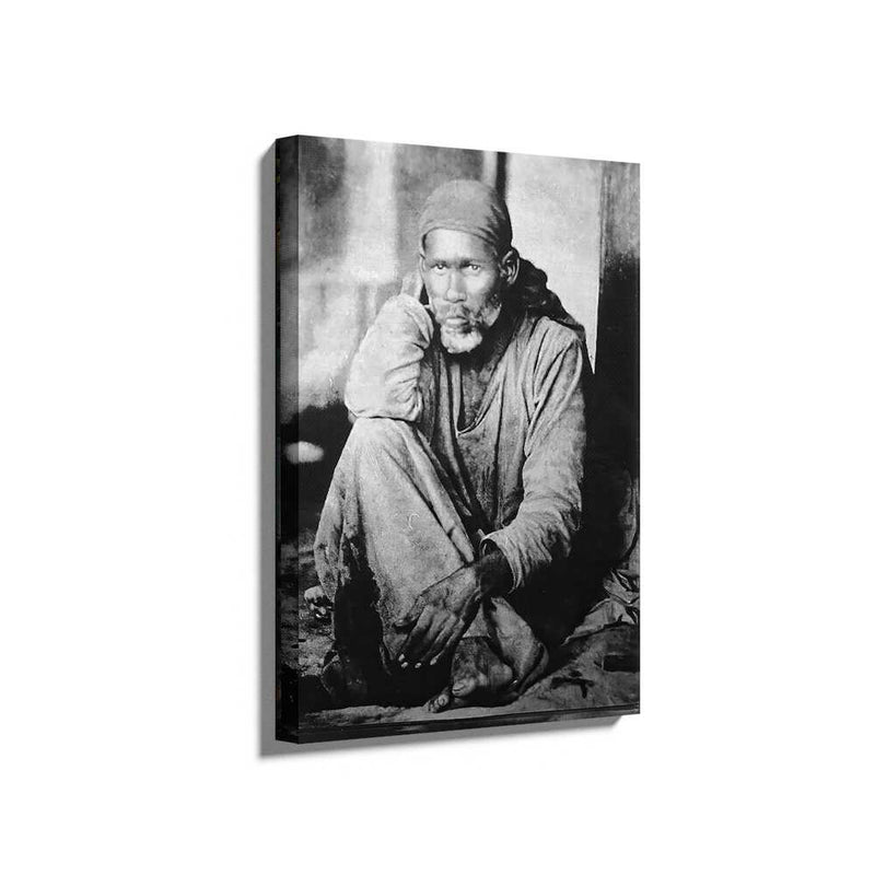 Picasoul - Picasoul Curated - Sai Baba Of Shirdi Original Im - Wall Decor
