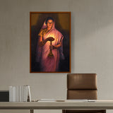 Picasoul - Artist - Glow Of Hope - Framed Canvas