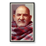 Portrait Of Neem Karoli Baba - WALL MOUNT FRAME