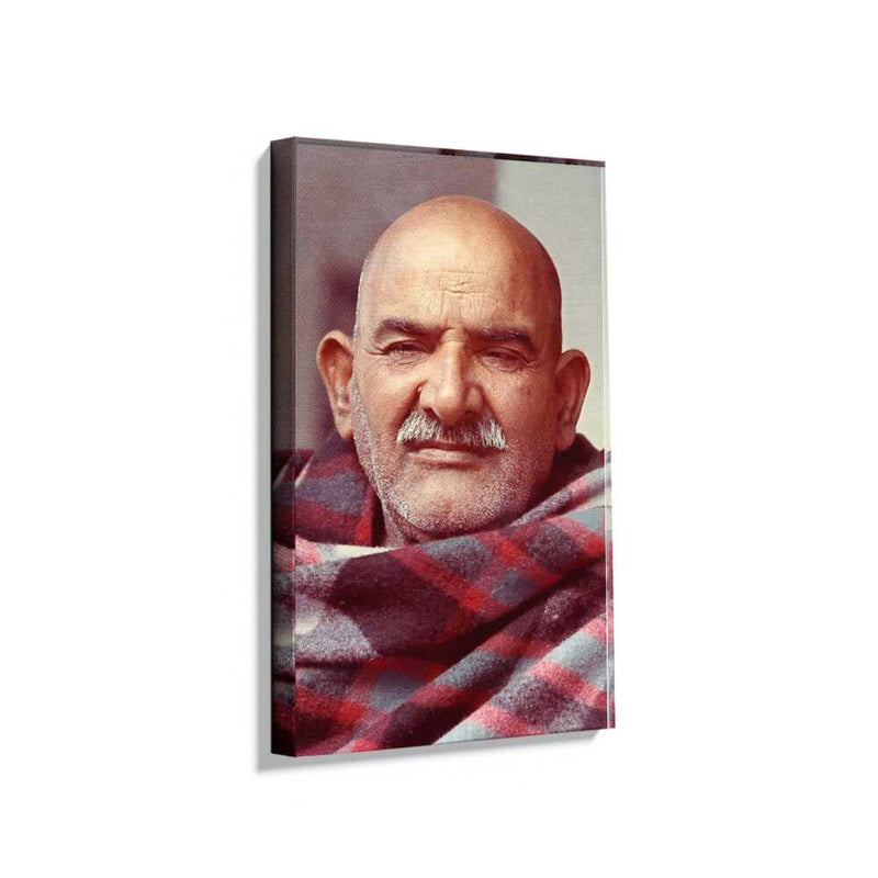 Picasoul - Picasoul Curated - Portrait Of Neem Karoli Baba - Wall Decor