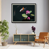 A Tranquil Garden - Framed Wall Art