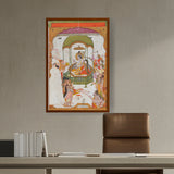 Picasoul - Artist - Rama And Sita - Framed Canvas