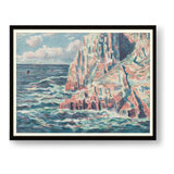 The Sea At Camaret - WALL MOUNT FRAME