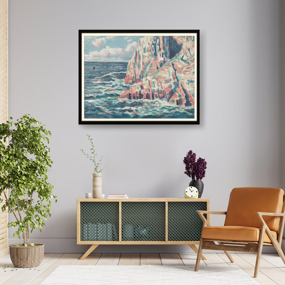 The Sea At Camaret - WALL MOUNT FRAME