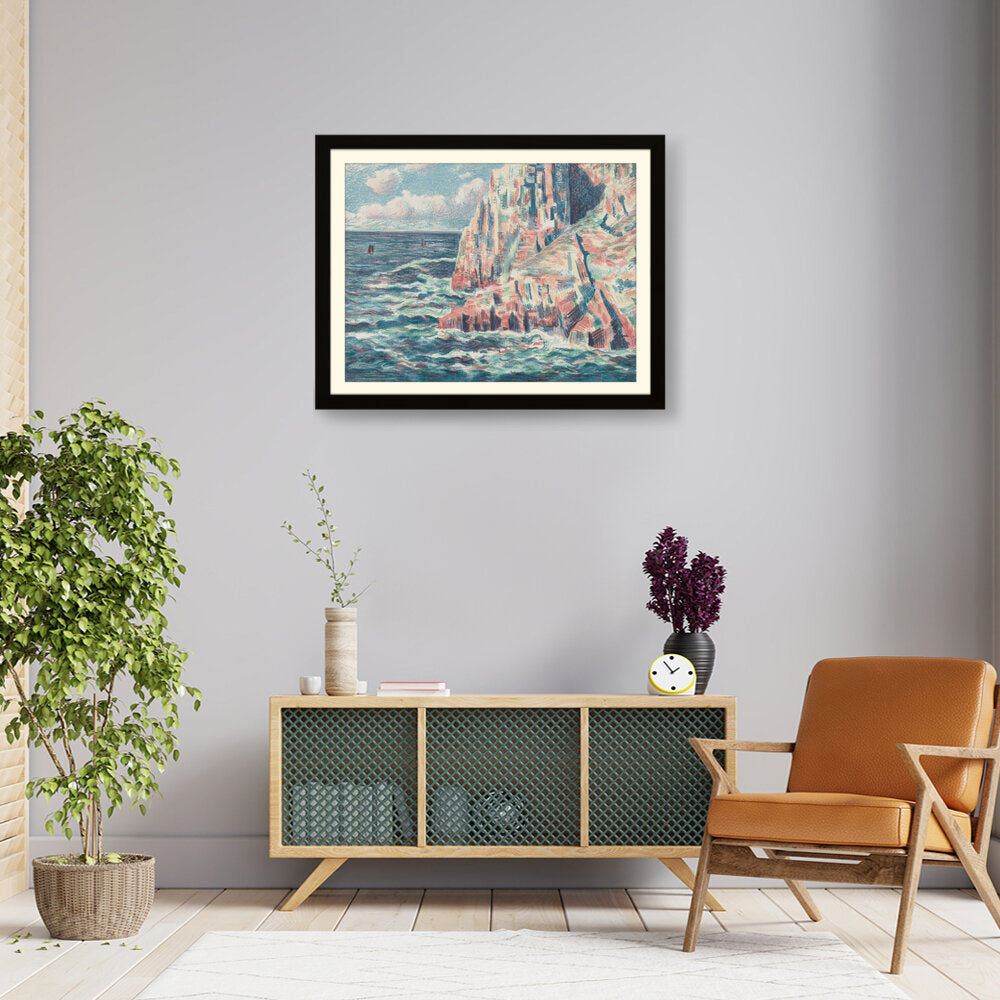 The Sea At Camaret - WALL MOUNT FRAME