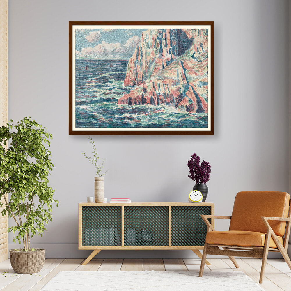 The Sea At Camaret - WALL MOUNT FRAME