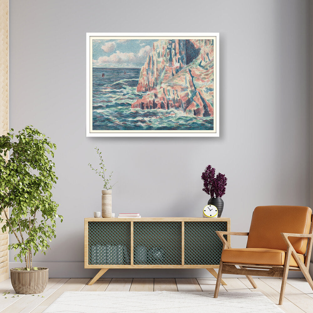 The Sea At Camaret - WALL MOUNT FRAME