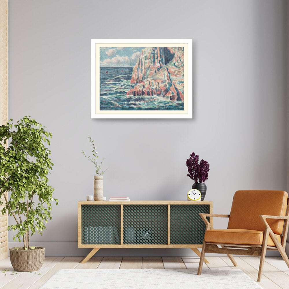 The Sea At Camaret - WALL MOUNT FRAME