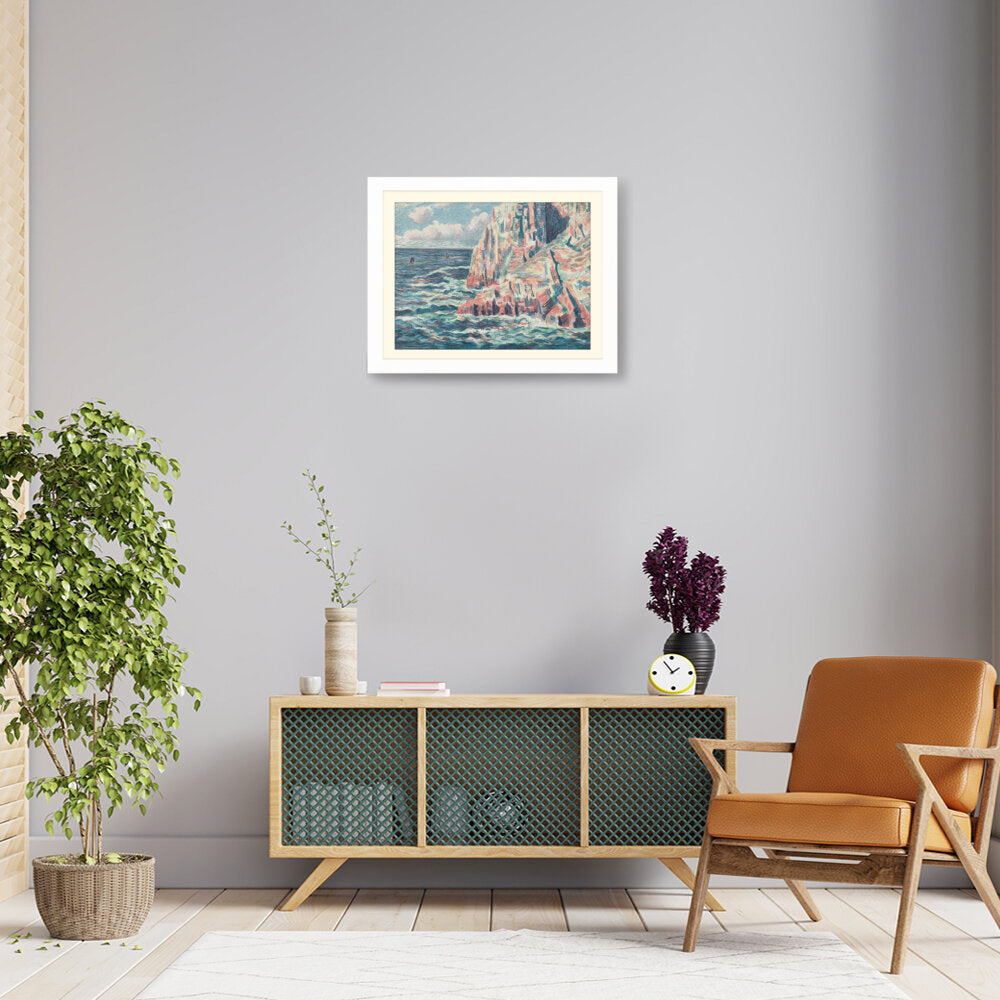 The Sea At Camaret - WALL MOUNT FRAME