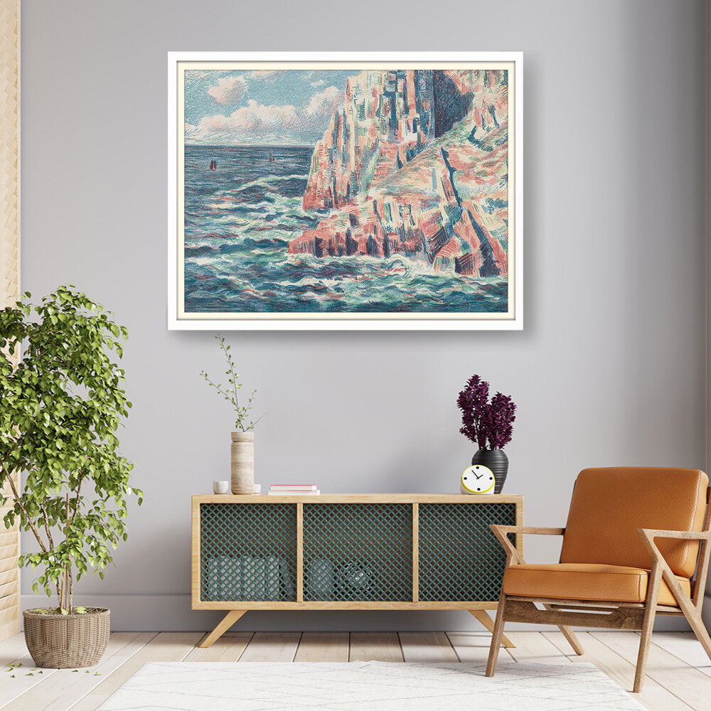 The Sea At Camaret - WALL MOUNT FRAME