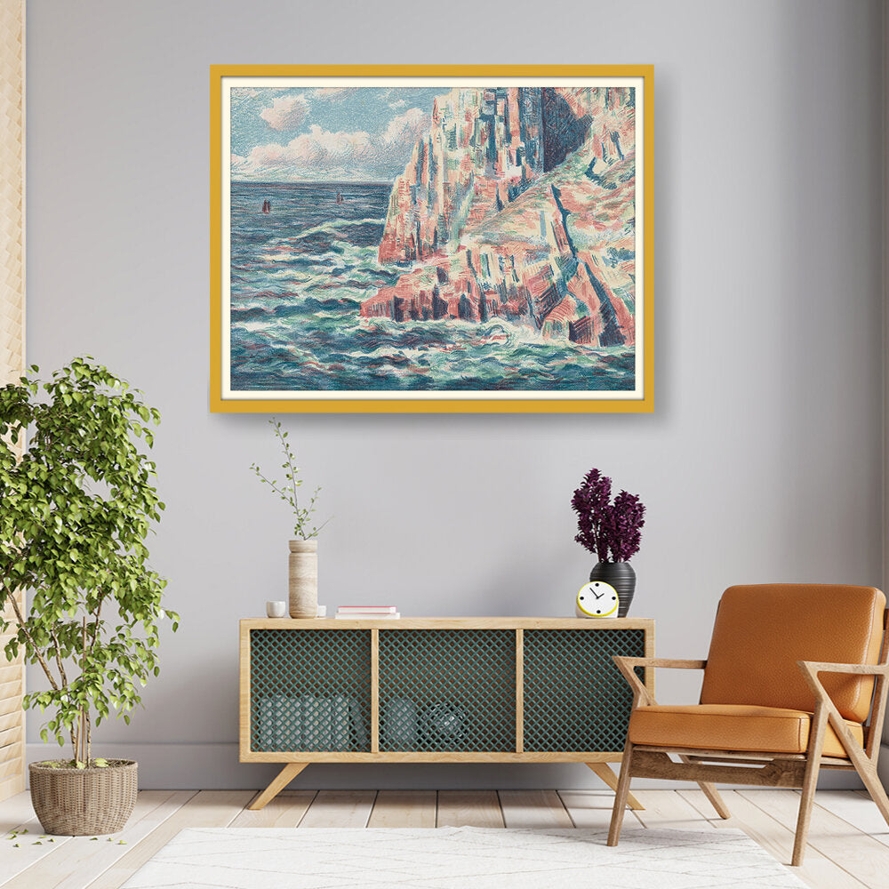 The Sea At Camaret - WALL MOUNT FRAME