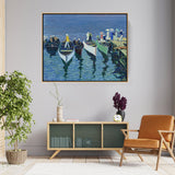 Holiday On The Hudson - FLOATING FRAME