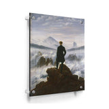 Wanderer Above The Sea Of Fog - Acrylic Wall Photo