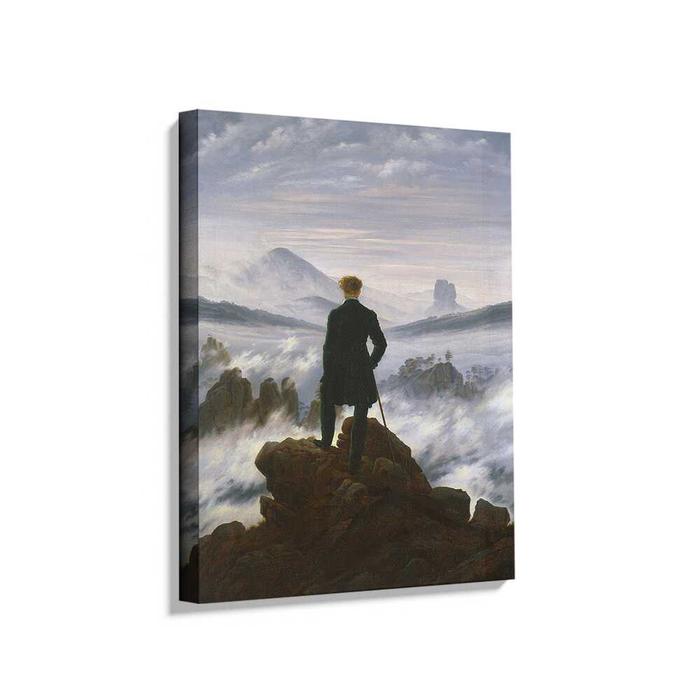 Picasoul - Picasoul Curated - Wanderer Above The Sea Of Fog - Wall Decor