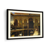 A Court In The Alhambra - WALL MOUNT FRAME