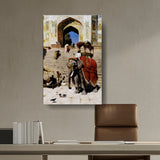 Picasoul - Artist - Royal Elephant At The Gateway - Wall Canvas