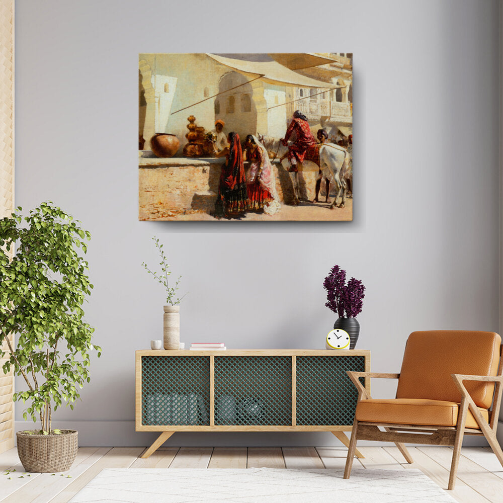 A Street Market Scene