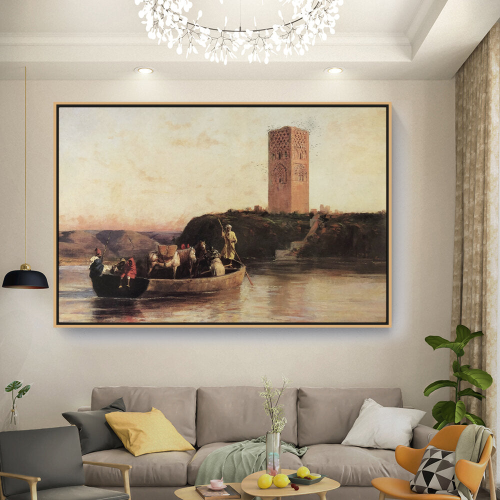 The Abandoned Tower - FLOATING FRAME