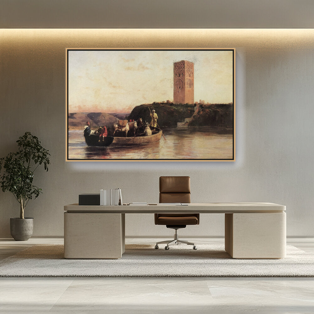 Picasoul - Artist - The Abandoned Tower - FLOATING FRAME
