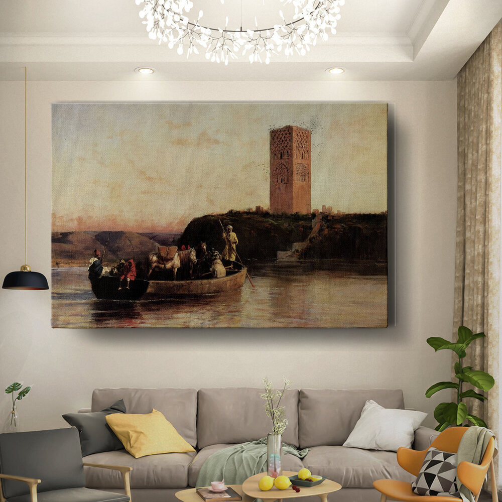 The Abandoned Tower - Wall Canvas