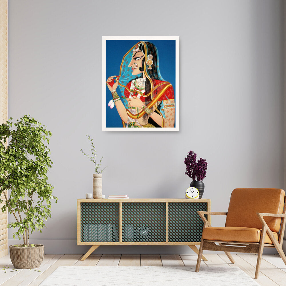 Bani Thani - Framed Canvas