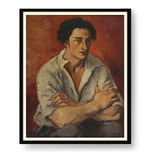 Portrait Of A Young Man - WALL MOUNT FRAME