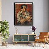 Portrait Of A Young Man - WALL MOUNT FRAME